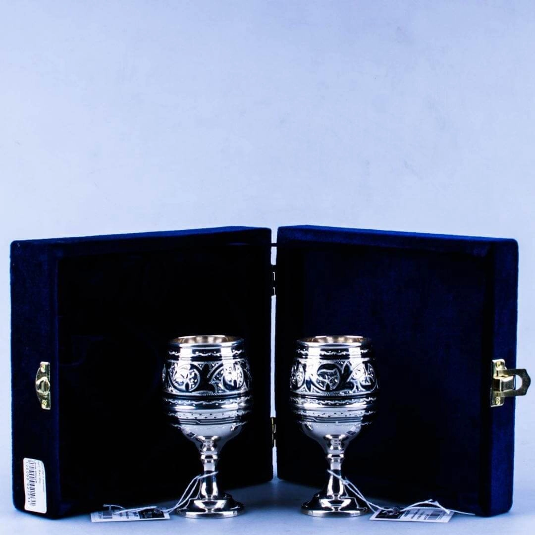 бокалы из серебра кубачи