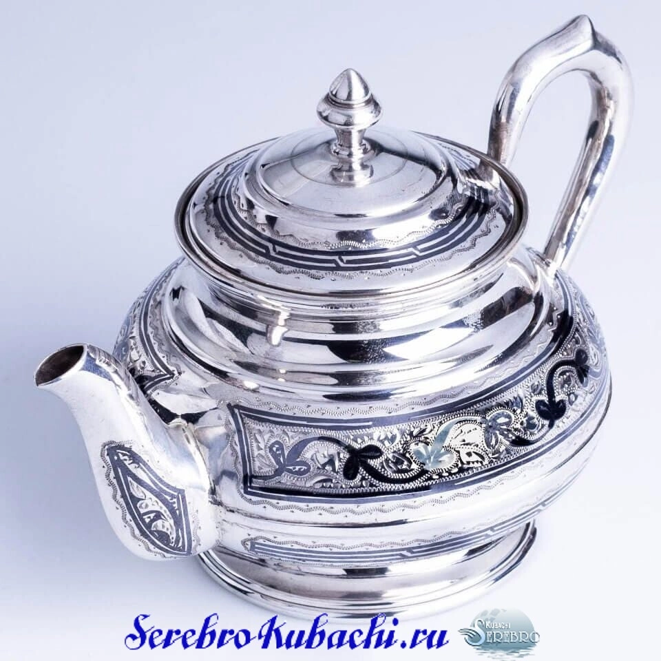чайник серебро кубачи