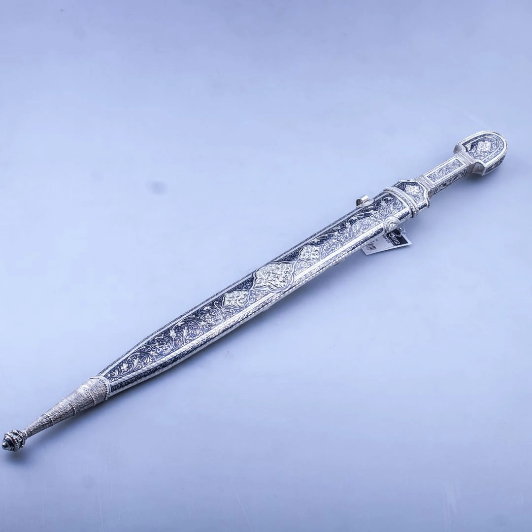 кинжал серебряный