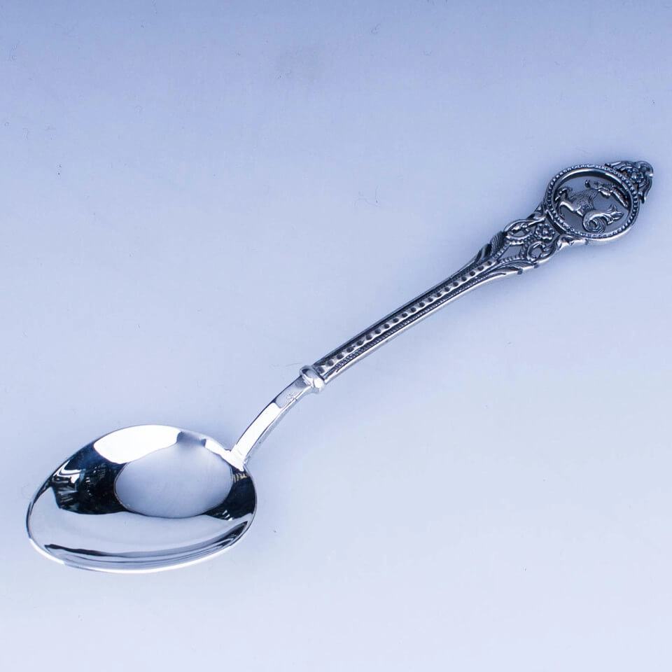 серебряная ложка козерог