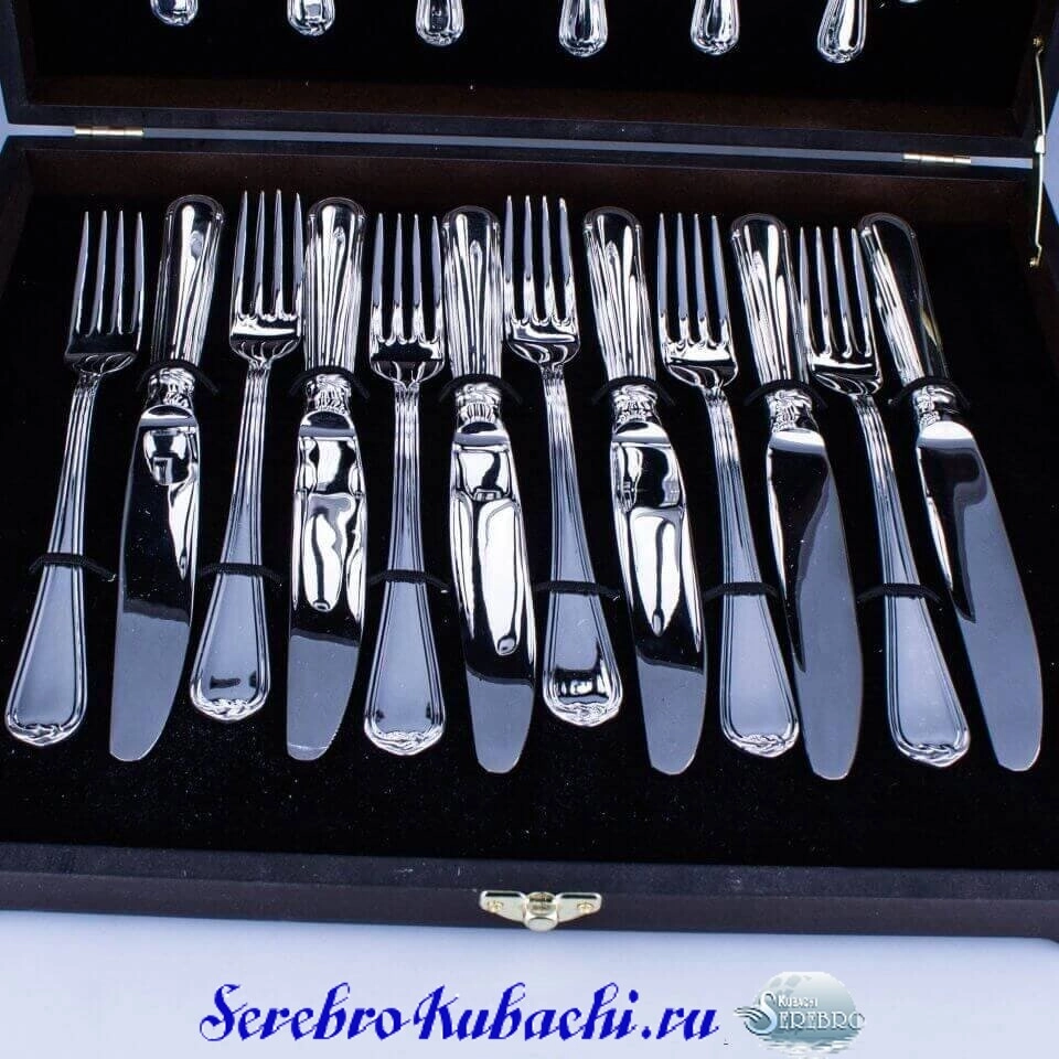 серебряные приборы