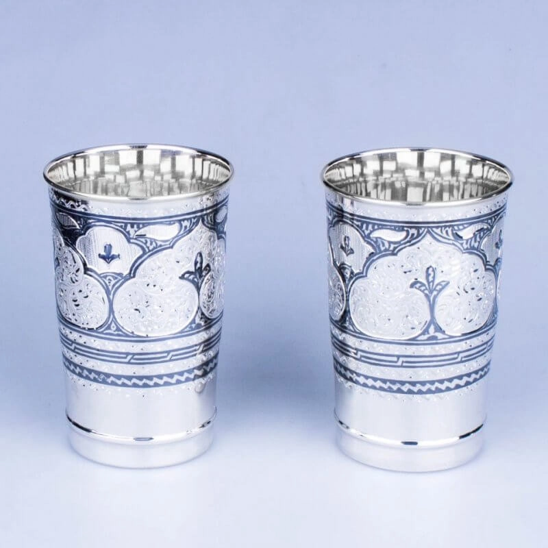 серебряные стаканы кубачи