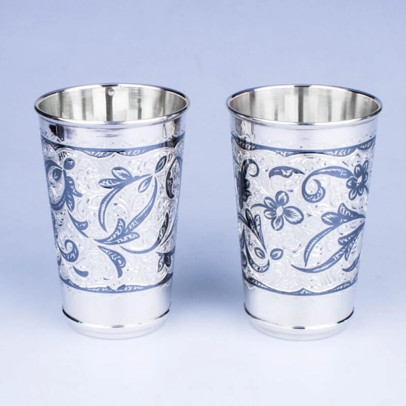 стаканы серебро кубачи