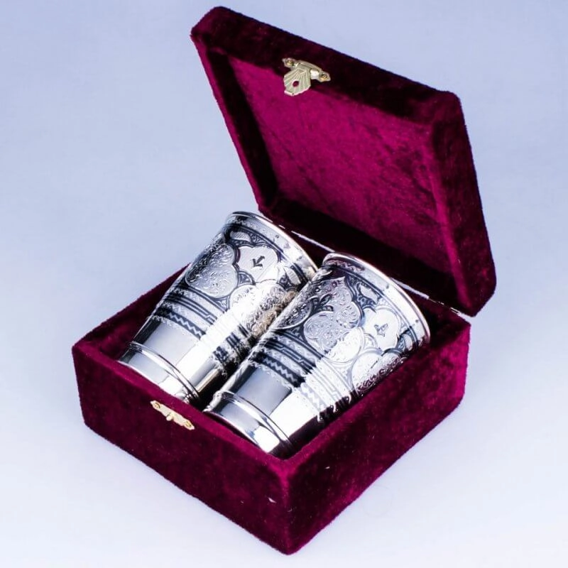 серебряные стаканы кубачи