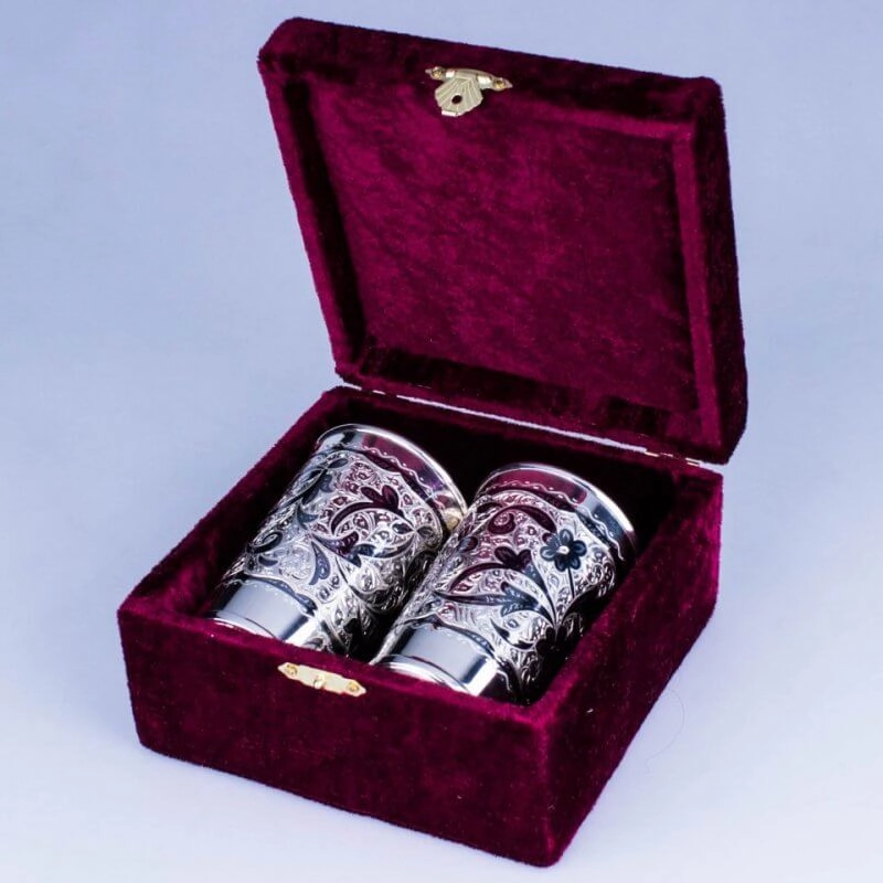 стаканы серебро кубачи