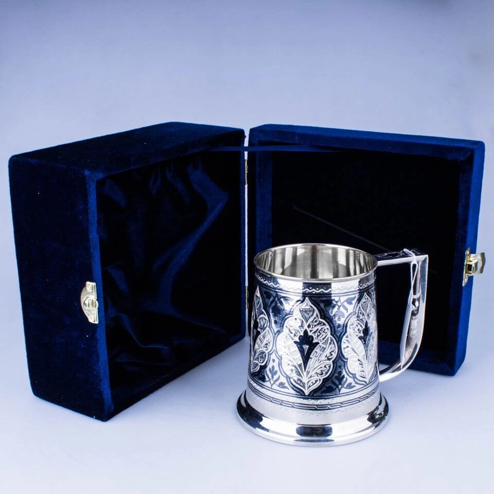 пивная кружка серебро футляр