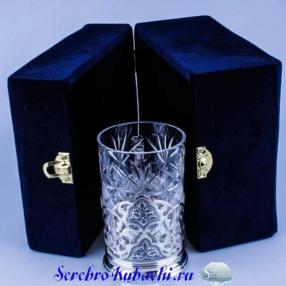 серебряный подстаканник