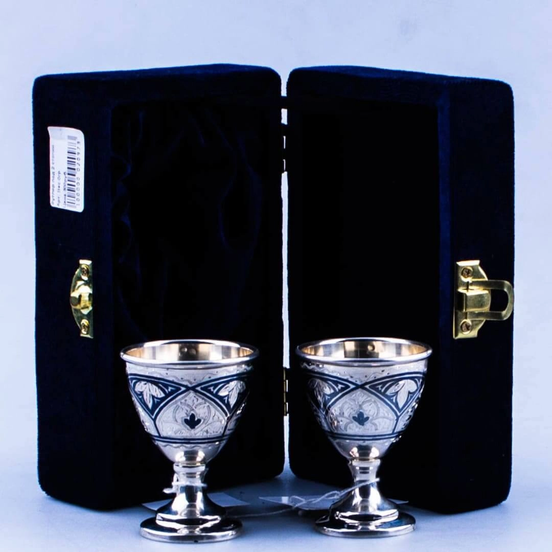 серебряные рюмки набор