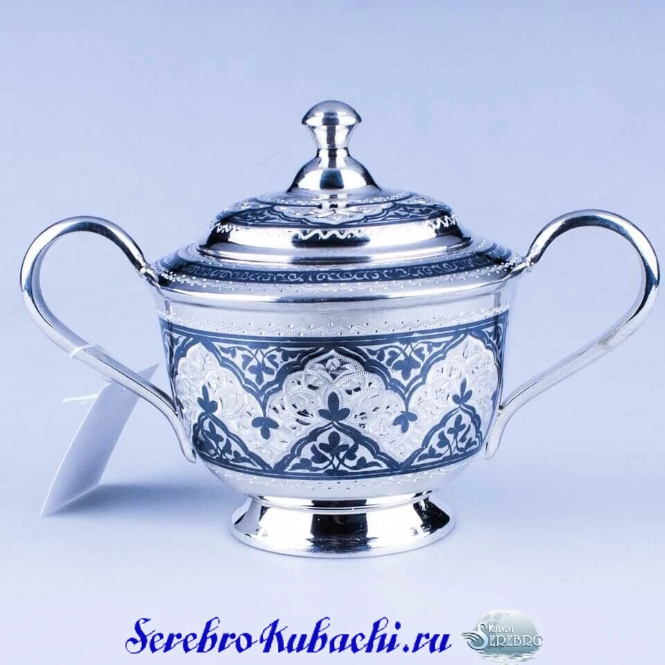 сахарница серебряная