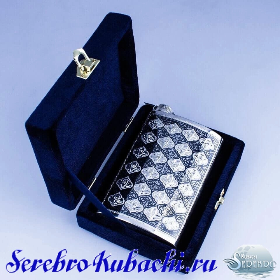 фляга серебряная