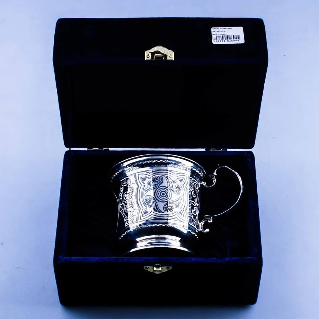 серебряная кружка скорпион