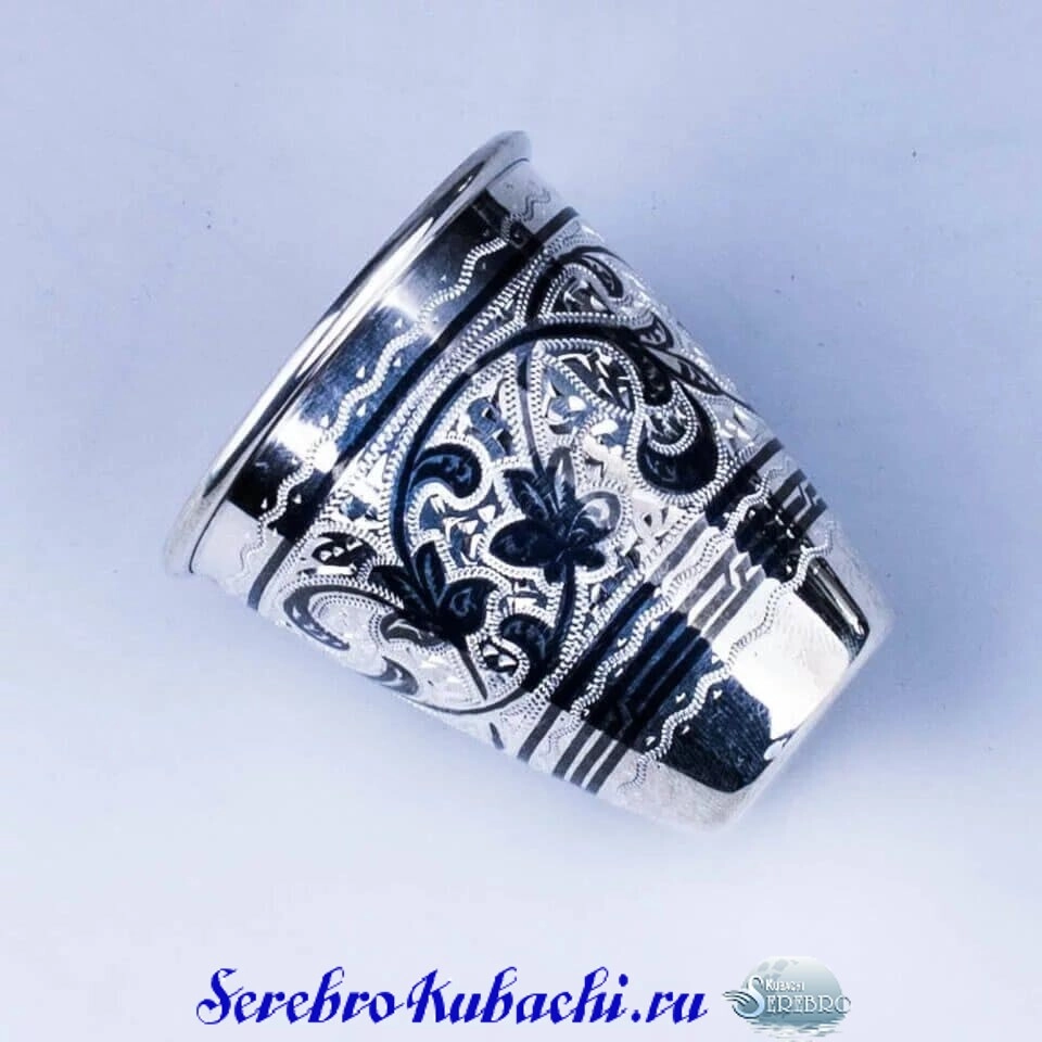 стопка недорого серебряная