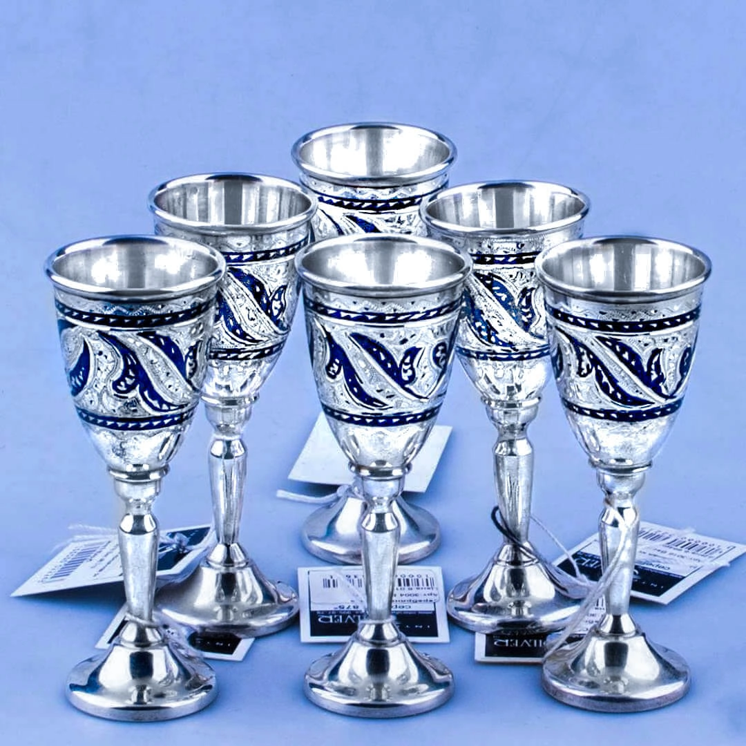 серебряные рюмки