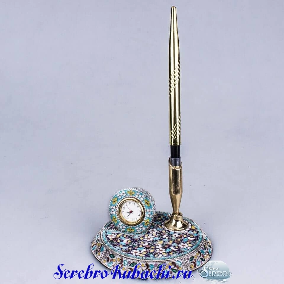 письменный прибор из серебра