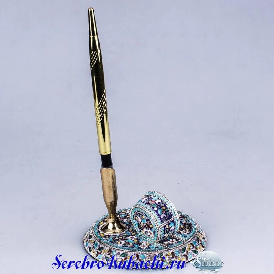 письменный прибор из серебра