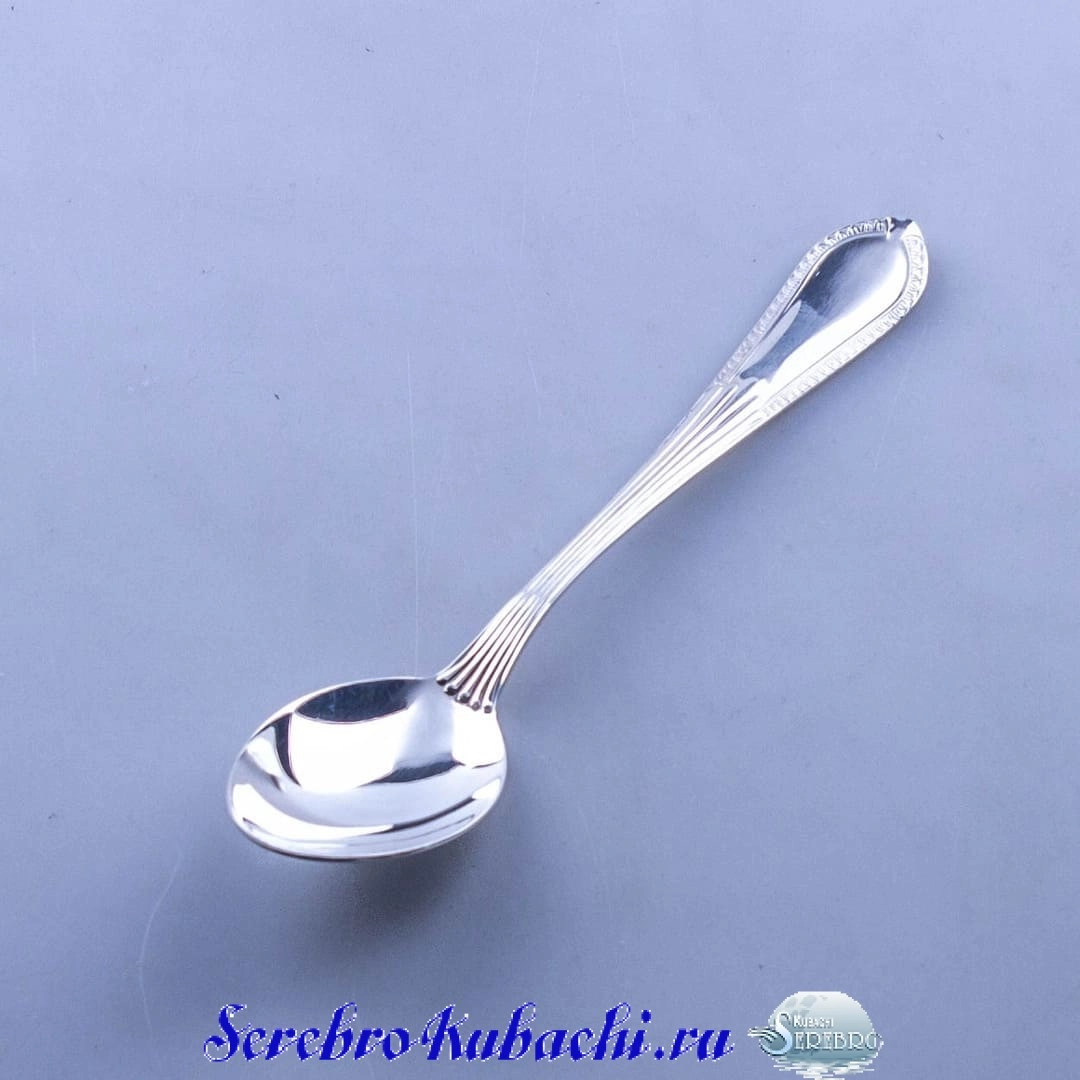 десертная серебряная ложка