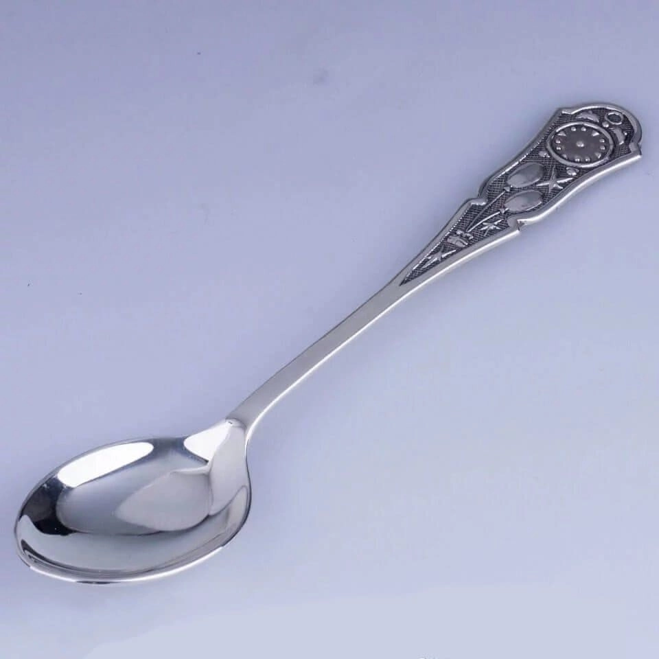 серебряная ложка часы