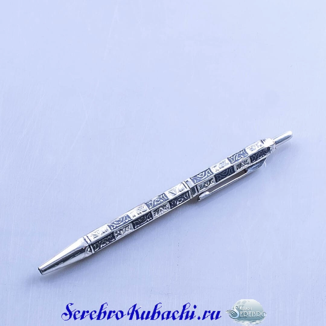 серебряная ручка кубачи