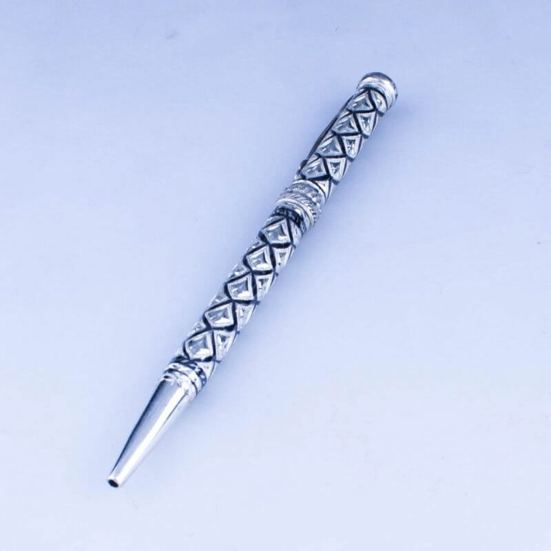 серебряная ручка