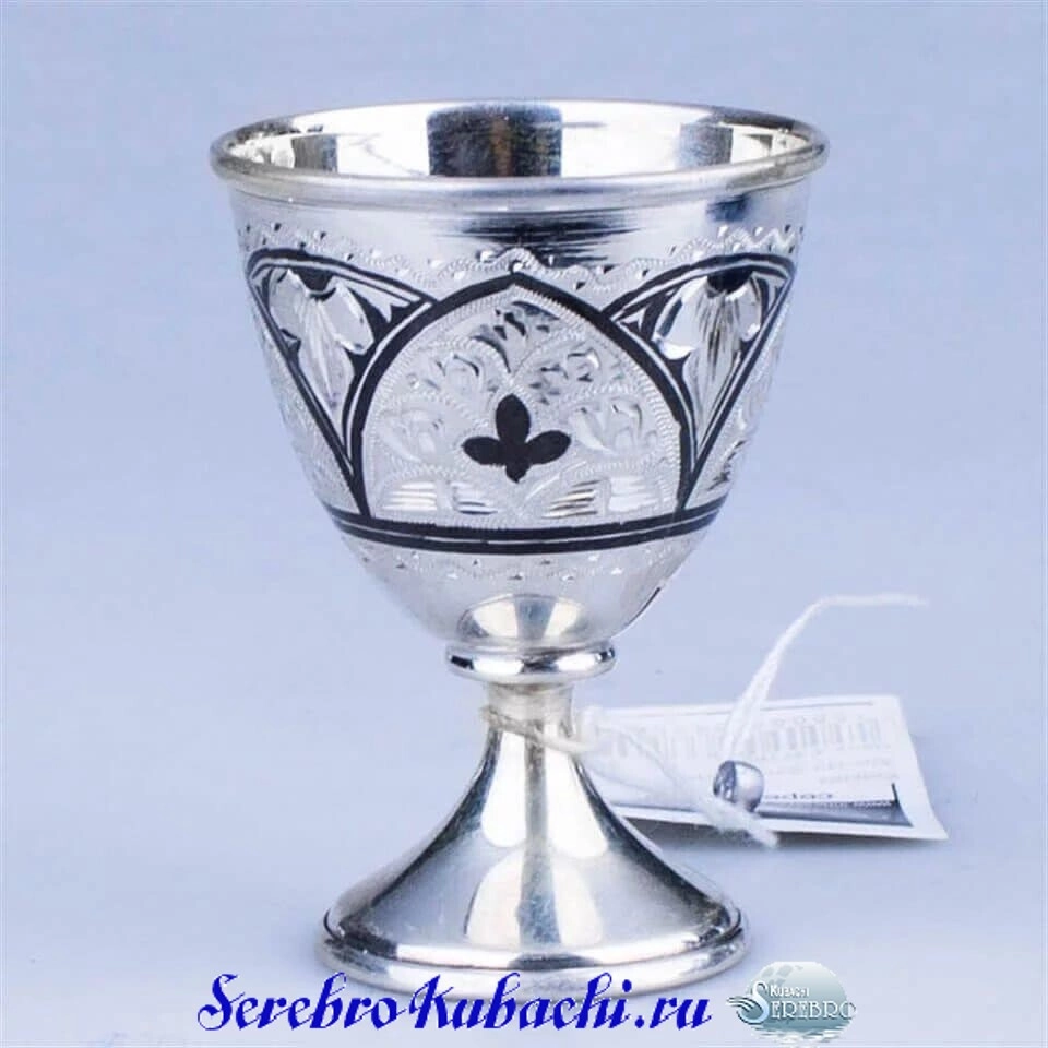 серебряная кубачинская рюмка