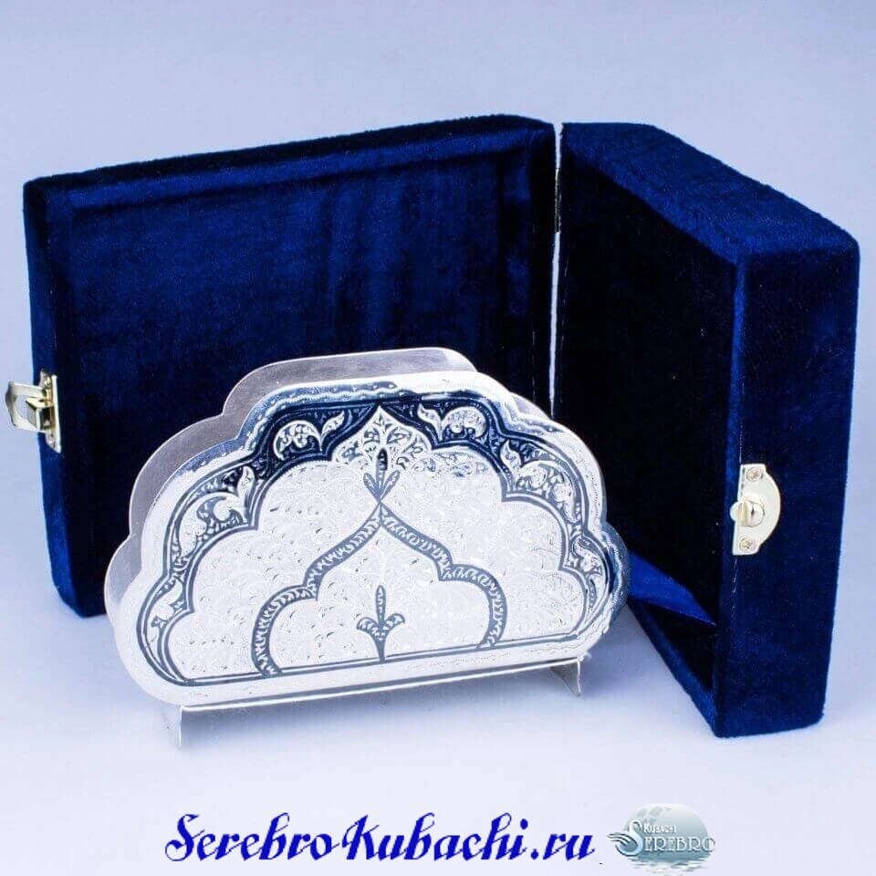 салфетница серебро