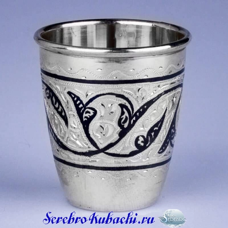 кубачинская серебряная стопка