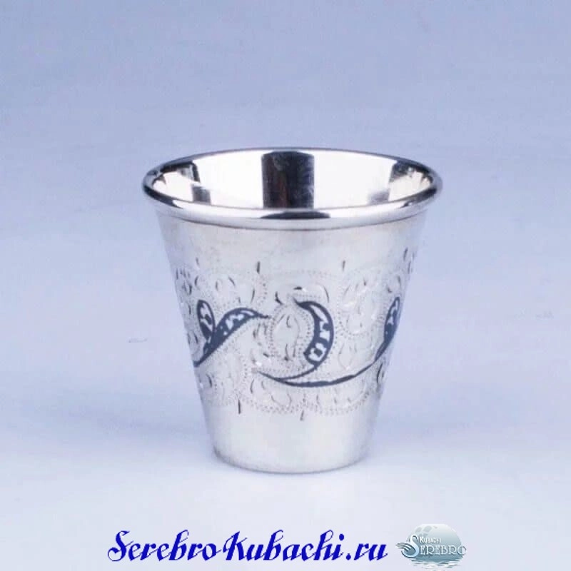 стопка шот серебряная