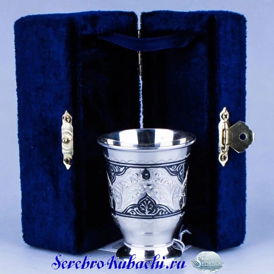 стопка серебряная кубачи