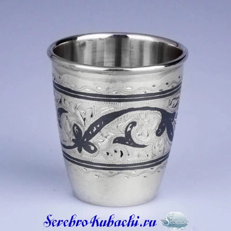 кубачинская серебряная стопка