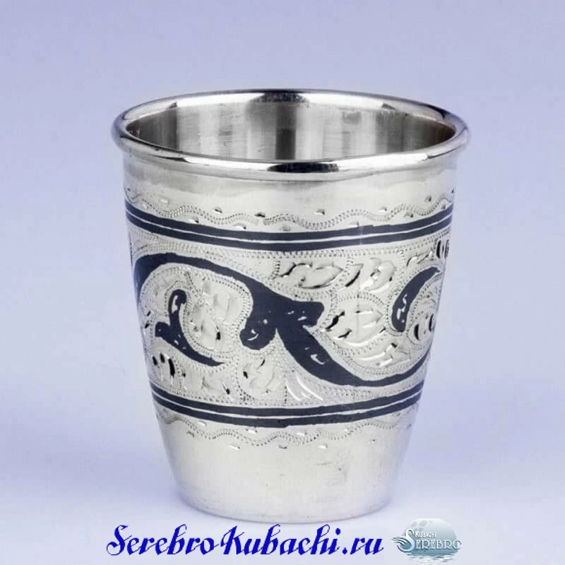 кубачинская серебряная стопка