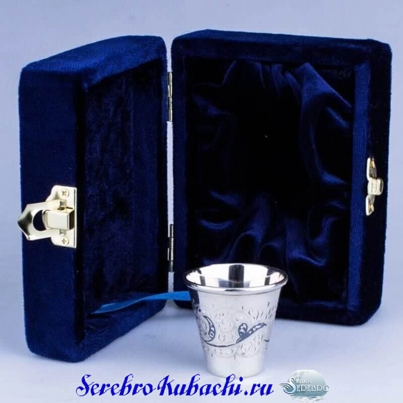 стопка шот серебряная