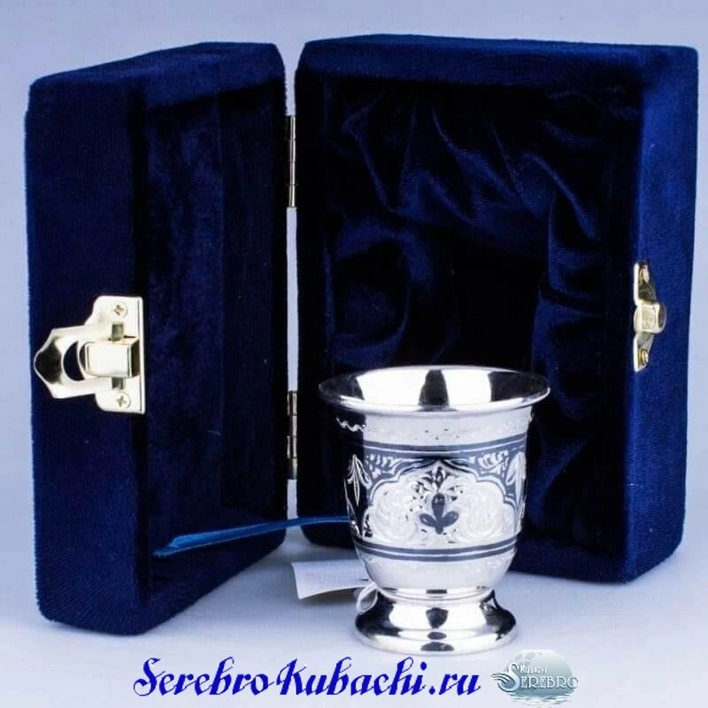 стопка серебряная кубачи