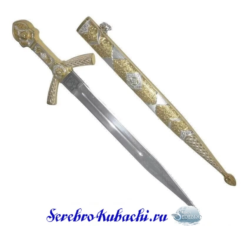 серебряный кортик кубачи