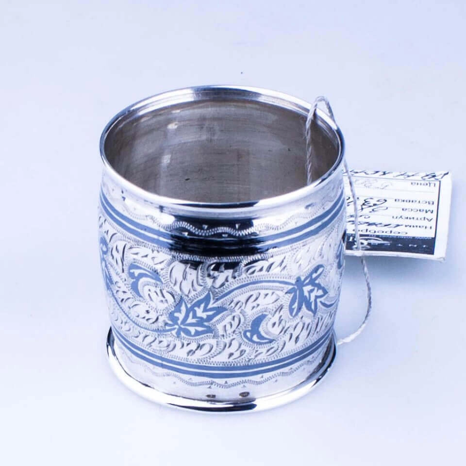 серебряное кольцо для салфеток