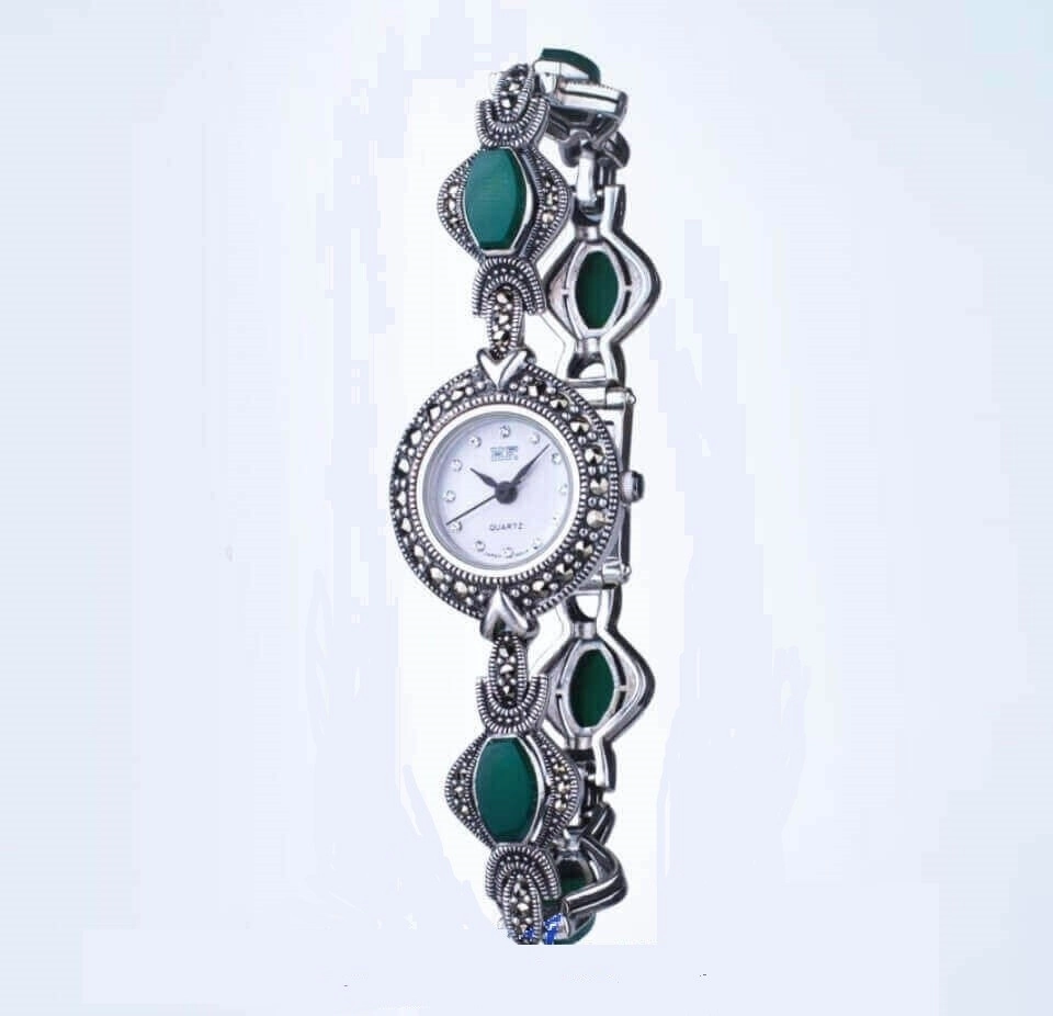 женские серебряные часы