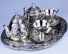 Серебряные наборы и сервизы