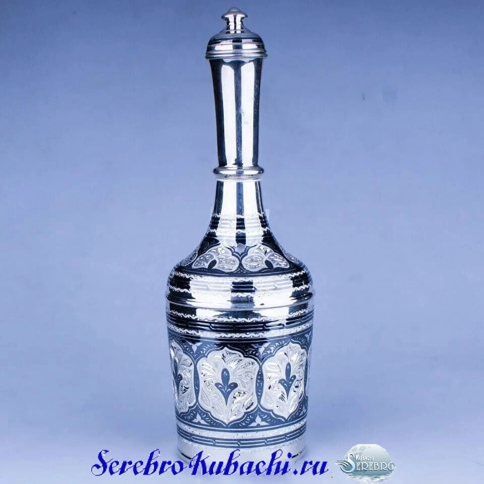 серебряный графин бутылка