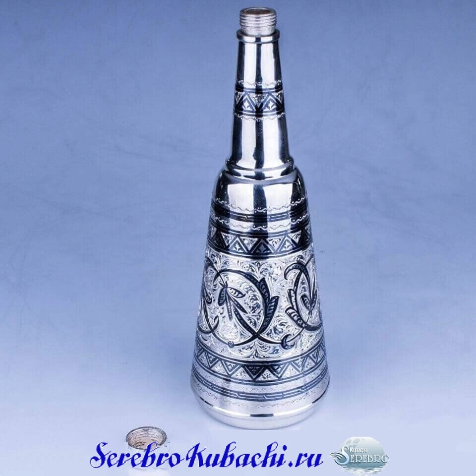штоф для водки серебряный