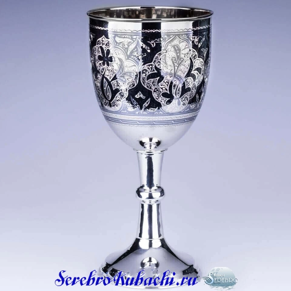 серебряный кубок Кубачи