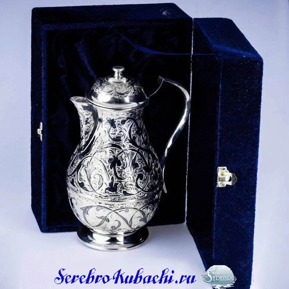 серебряный кувшин 925 пробы