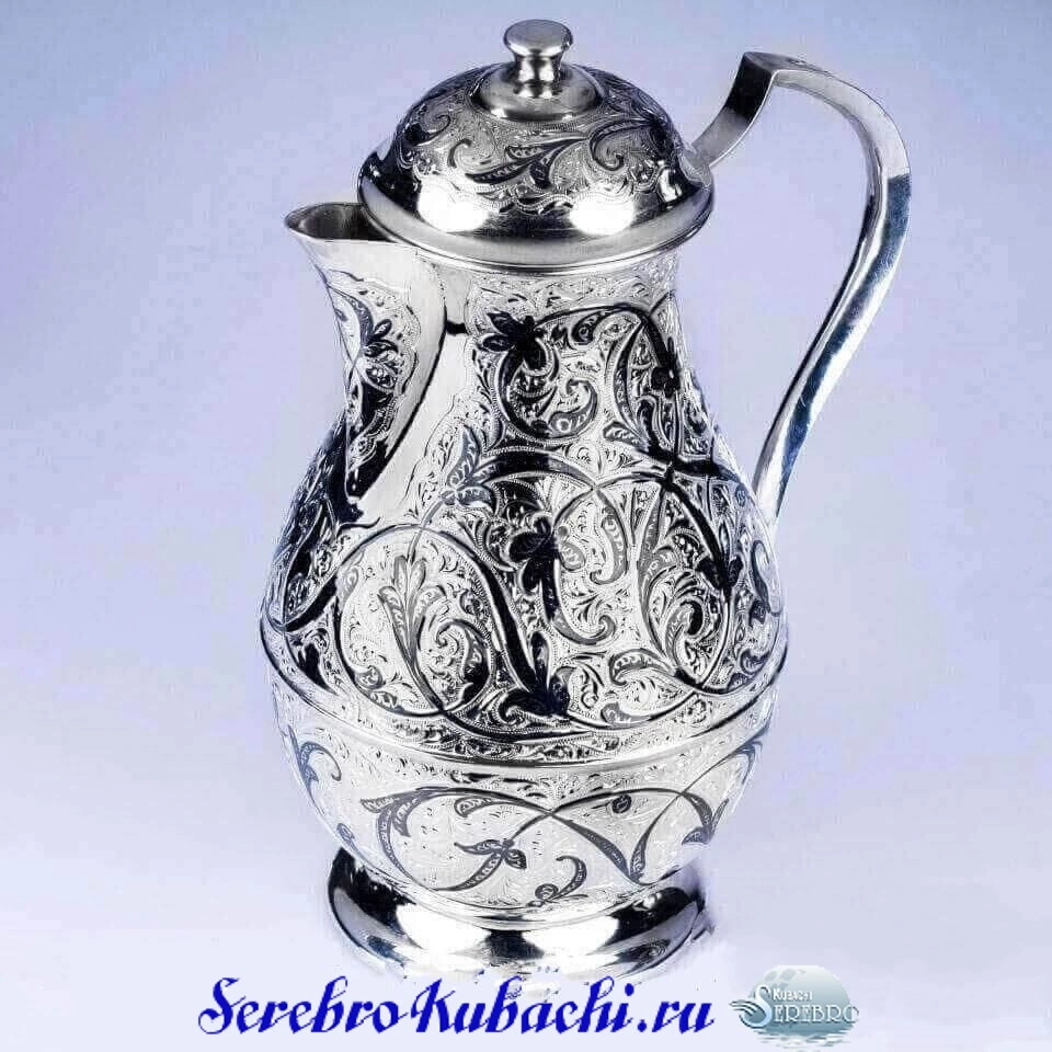серебряный кувшин 925 пробы