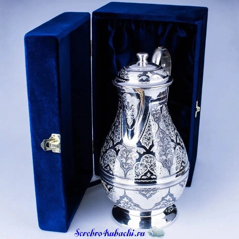 серебряный жбан кубачи