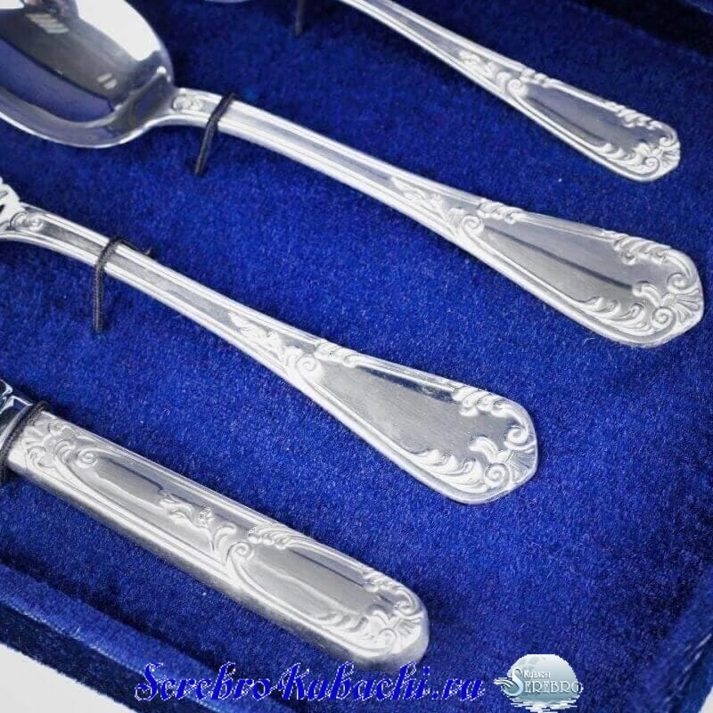 серебряные столовые приборы