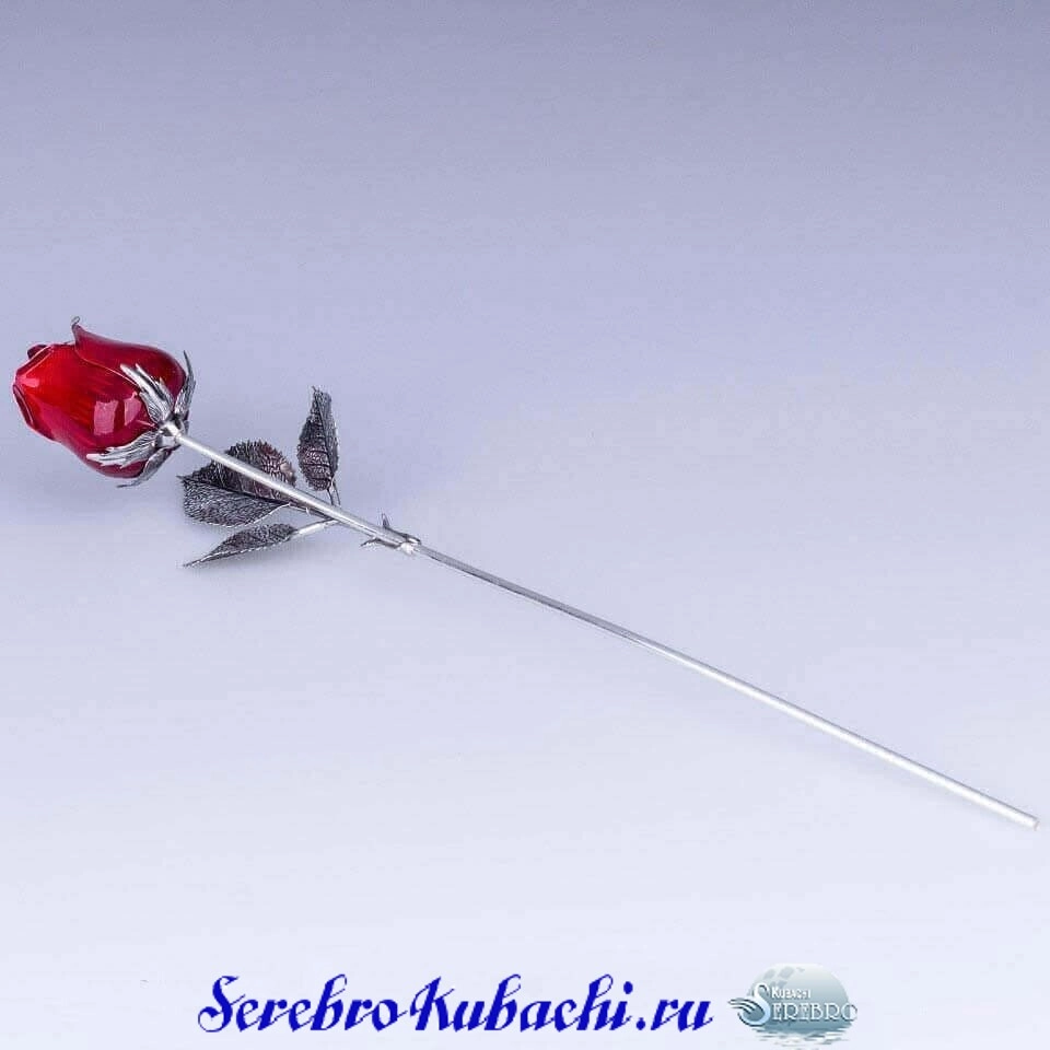 серебряный цветок