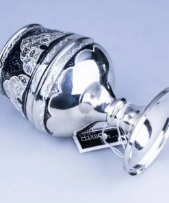 серебряный винный бокал