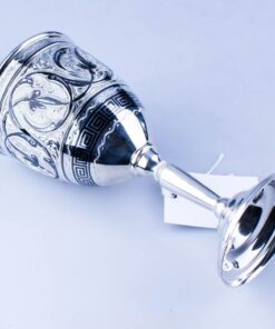 серебряный бокал для вина