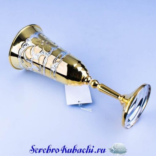 Позолоченные серебряные бокалы — изображение 3