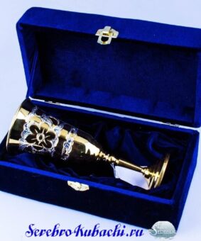 Бокал позолоченный 7 бокал позолоченный серебро