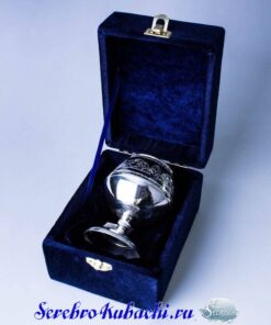 Бокал коньячный серебро 5 бокал коньячный серебряный