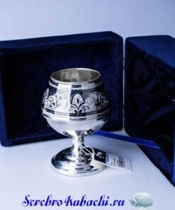 бокал коньячный серебряный